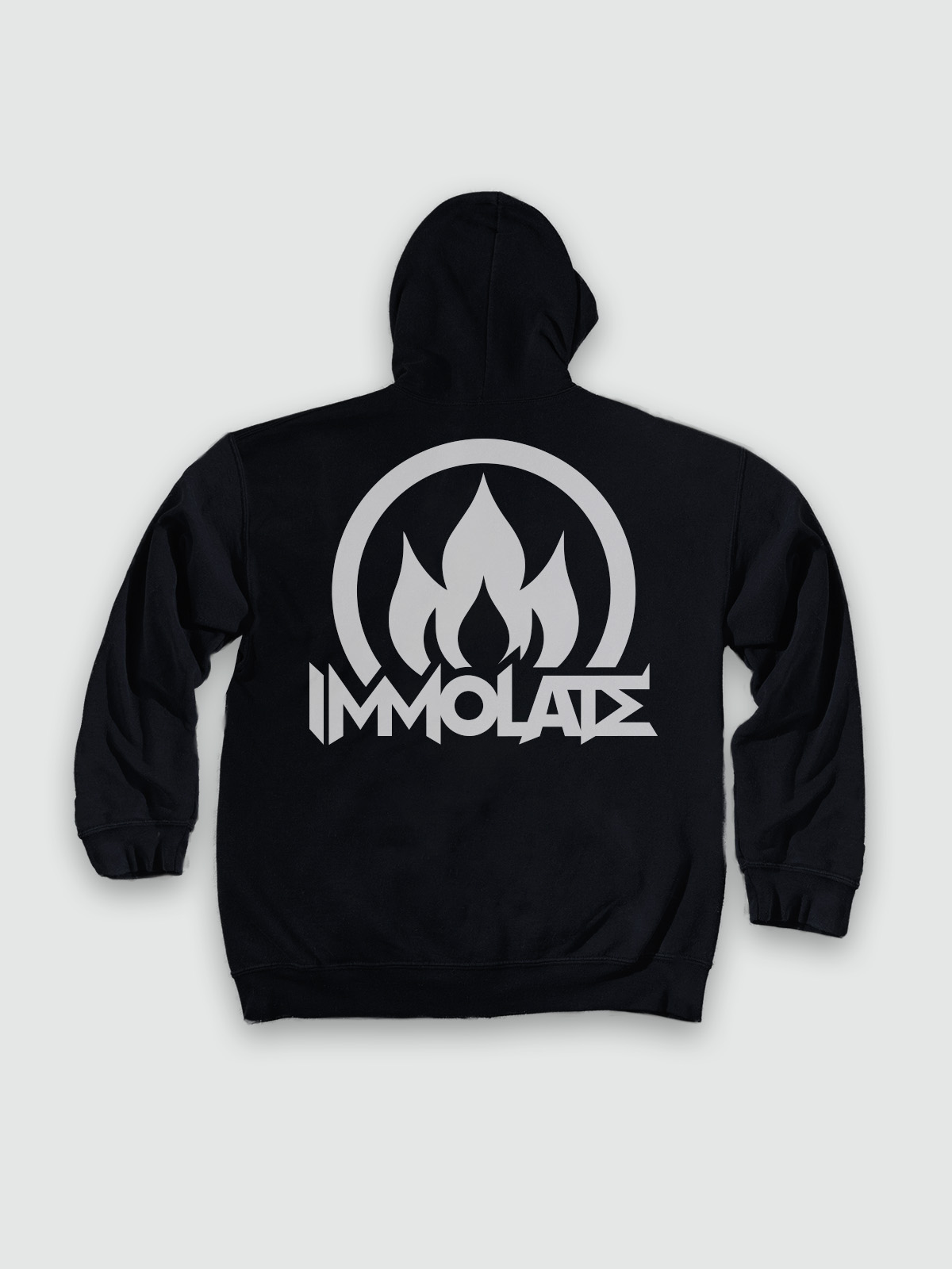 Immolate Logo Zipper